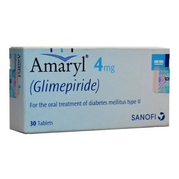 amaryl 4 mg tablet