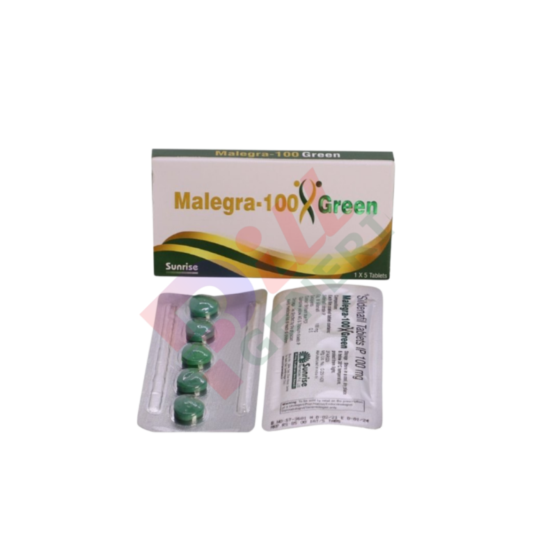 Malegra Green 100 Mg